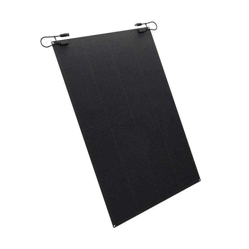 komplett schwarz 200W 12V vom besten chinesischen Solarmodulhersteller mit Rückkontakttechnologie