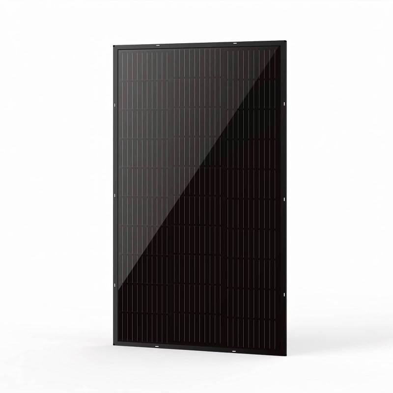 120W TOPCon Solar Module Super Thin Frame All Black