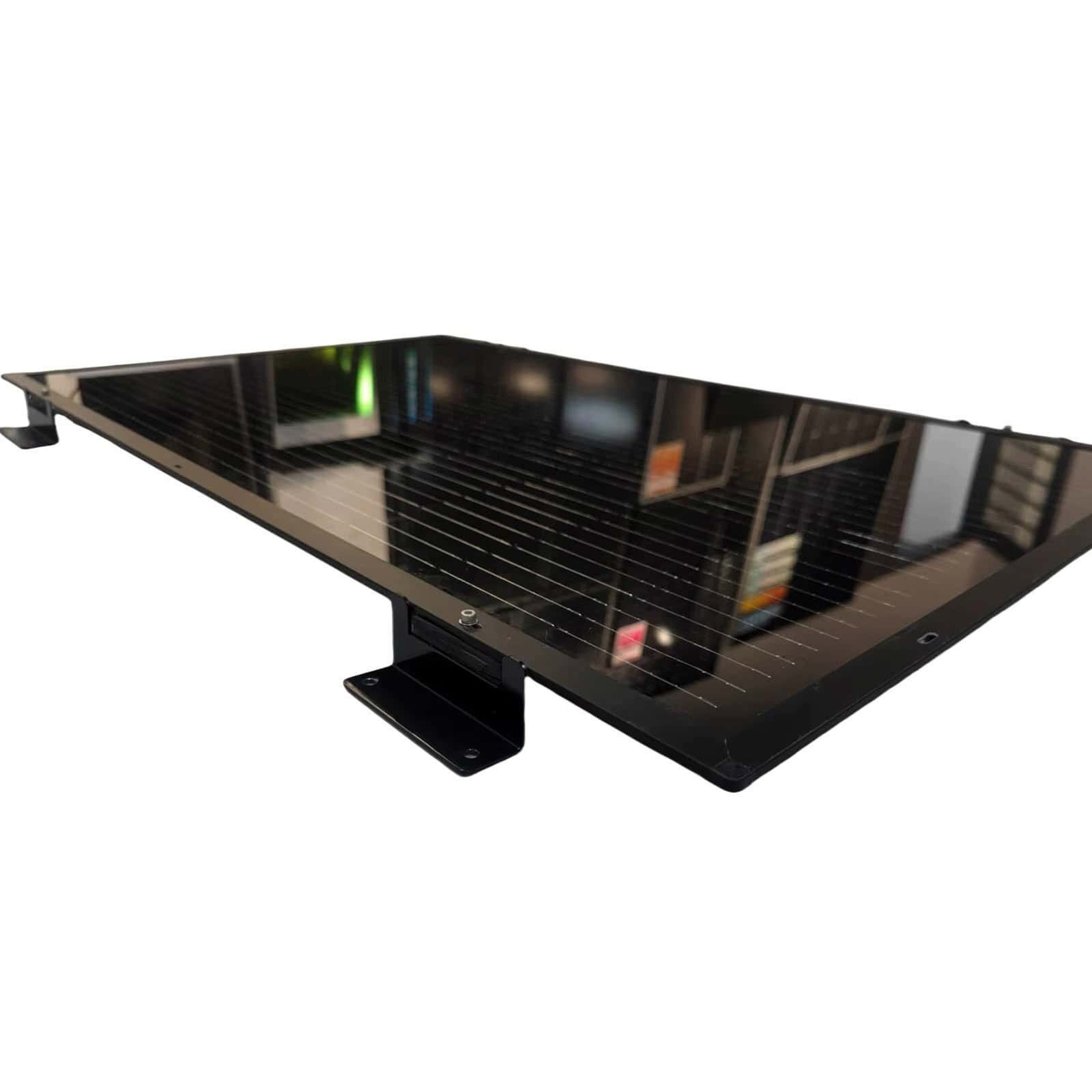 120W TOPCon Solar Module Super Thin Frame All Black - Image 2