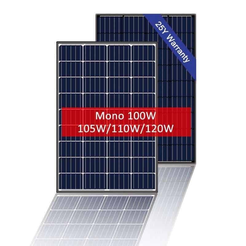 Monocrystalline Solar Panel 100 Watt