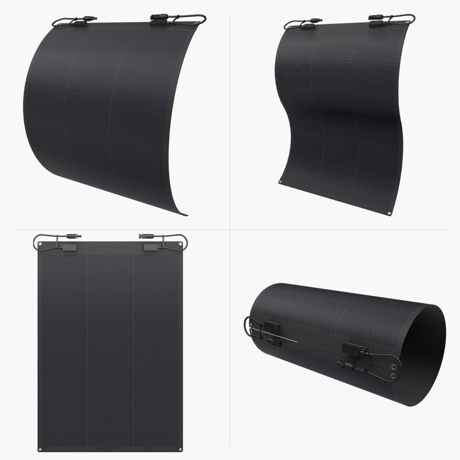 Back Contact Bendable ETFE All Black Solar Panel Manufacturer